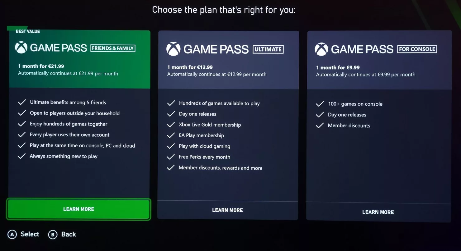 An Xbox Game Pass family plan is on the way, reports say - Polygon